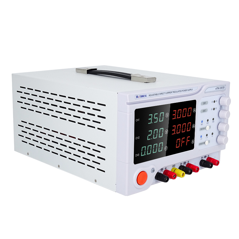 Linear Dc Power Supply Triple Output - Alimentation linéaire de bureau 4 chiffres
