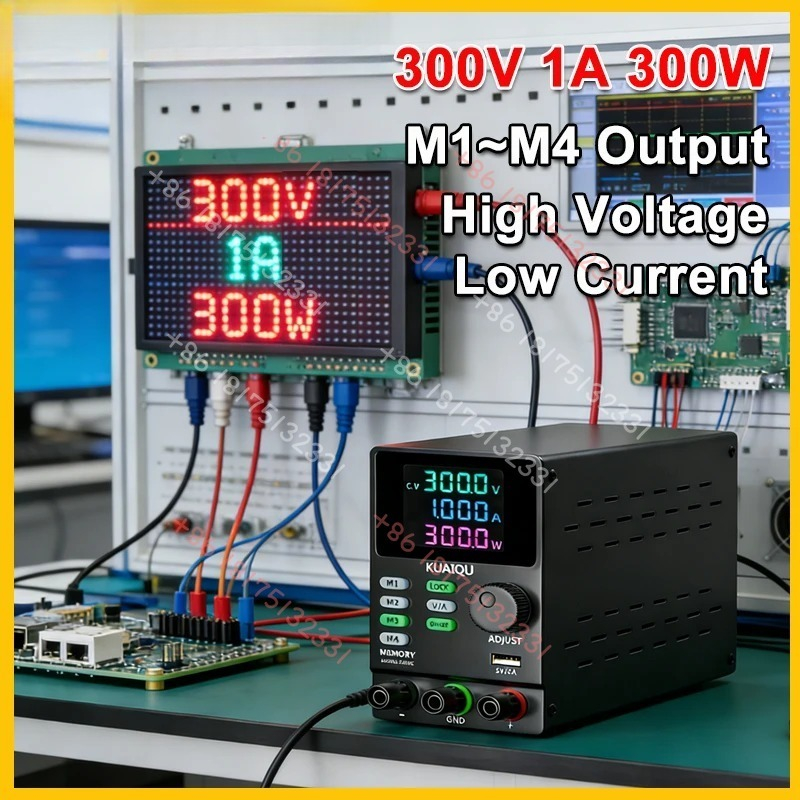 Switching Dc Power Supply 300V 1A - Alimentation CC réglable KUAIQU 300V 1A