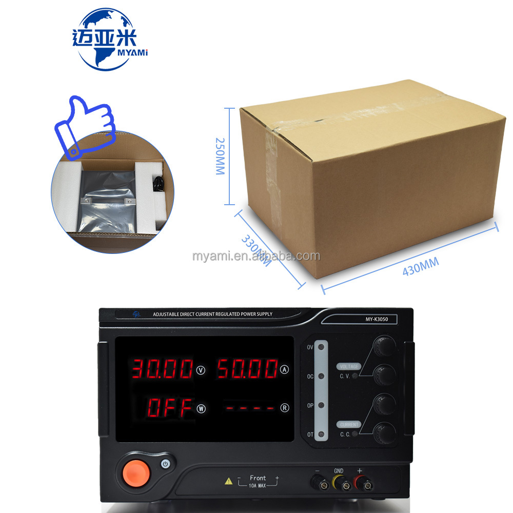Adjustable High Power Dc Lab Power Supply 1500W - Banc d'alimentation haute tension réglable 500v