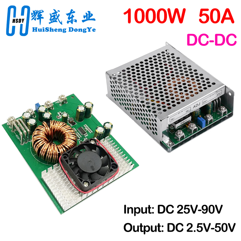 Step Down Dc Power Supply Module 1000W - Module abaisseur 1000W 50A DC 25V-90V