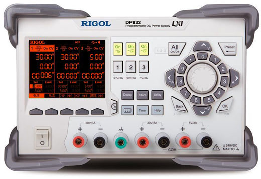 Linear Dc Power Supply Triple Output - Alimentation électrique linéaire programmable à trois