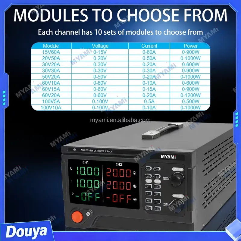 Alimentation de laboratoire ré - High Power 60V 20A Bench Power Supply avis et prix