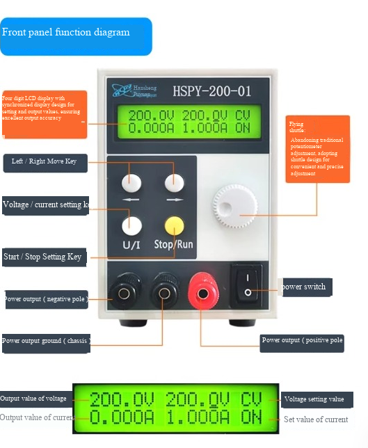Alimentation électrique de lab - Switching Dc Power Supply 300V 1A avis et prix