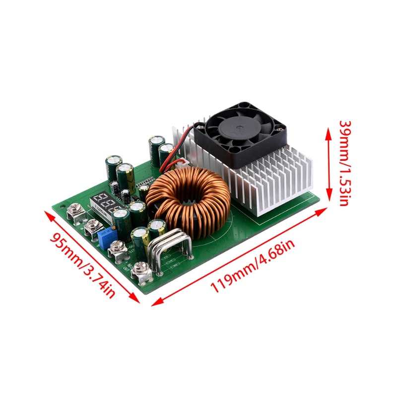 Convertisseur abaisseur DC-DC  - Step Down Dc Power Supply Module 1000W avis et prix