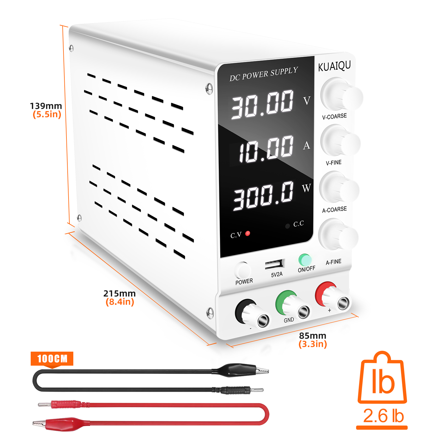 KUAIQU Alimentation CC de Labo - High Power 60V 20A Bench Power Supply avis et prix